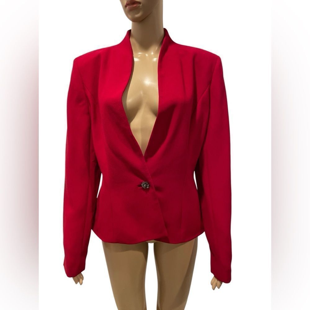 Jones New York Elegant Red Women's Blazer size 12